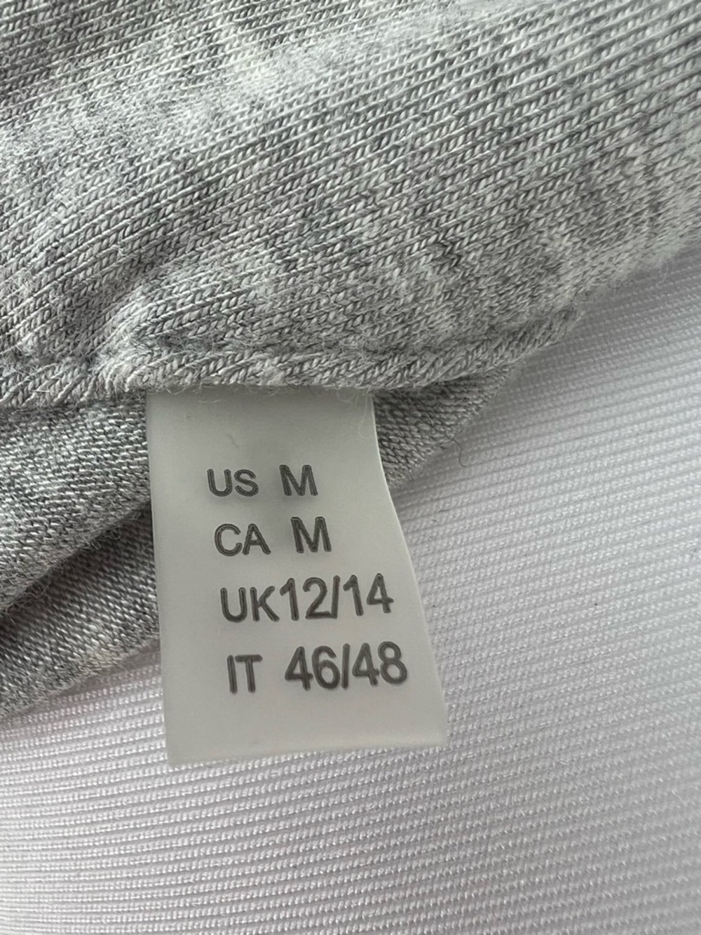 Elie Tahari Gray Draped Crossover Mock Neck Long Sleeve Knit Top Medium - Picture 6 of 8
